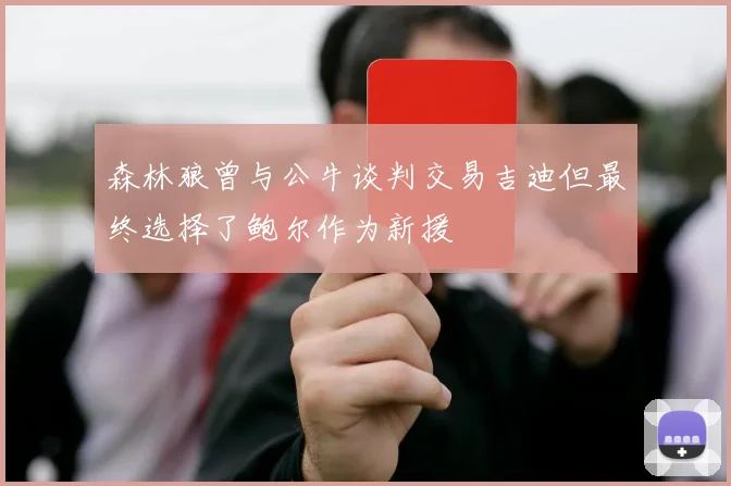 森林狼曾与公牛谈判交易吉迪但最终选择了鲍尔作为新援